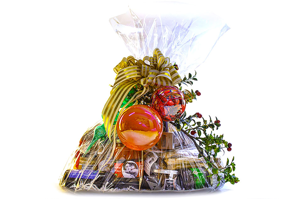 Gift basket - wrapped
